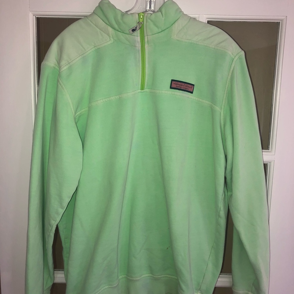 Lime Green Men’s Medium Quarter Zip